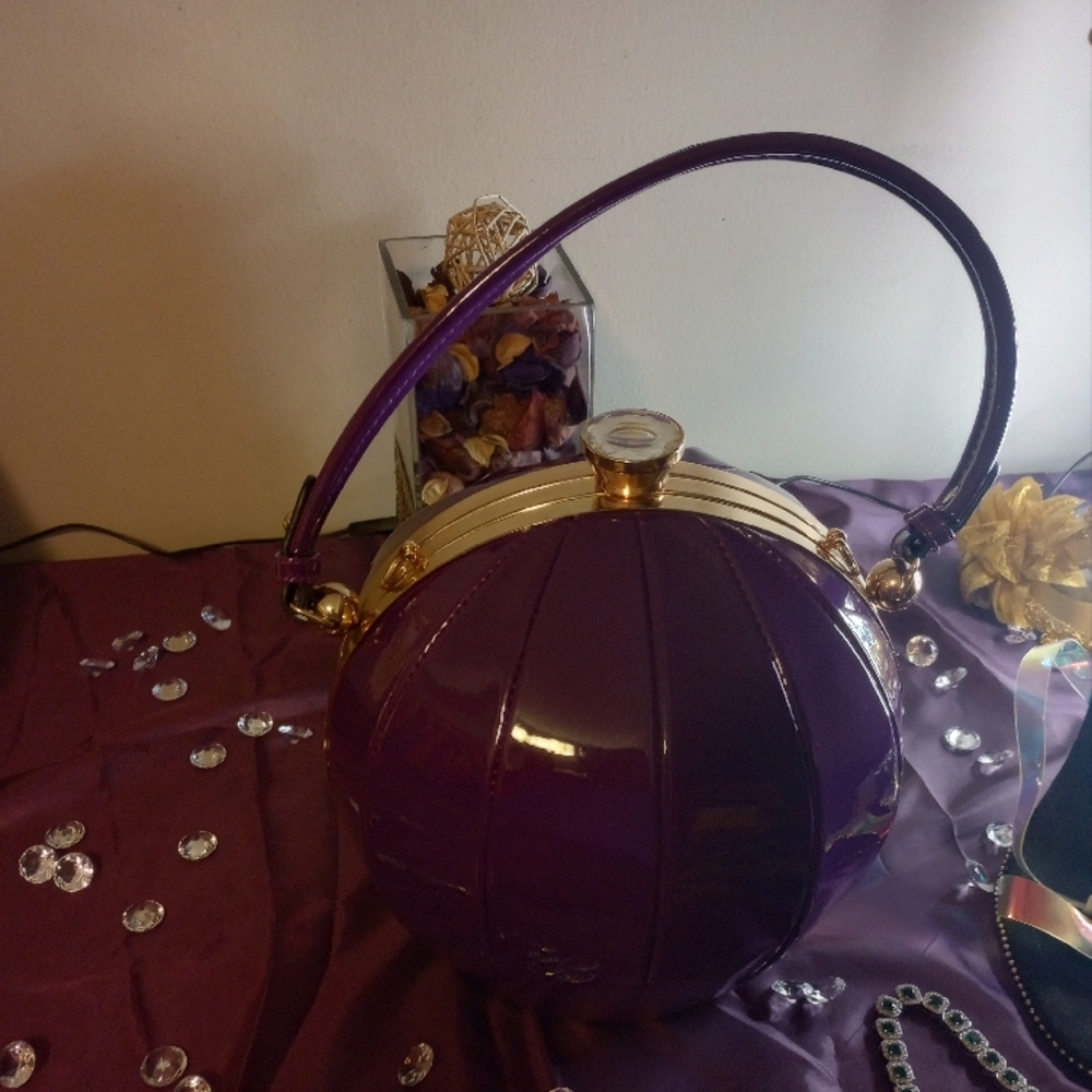 Elegant Purple Handbag